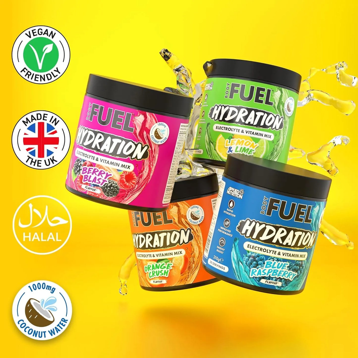 BodyFuel™ Hydration Electrolyte & Vitamin Powder