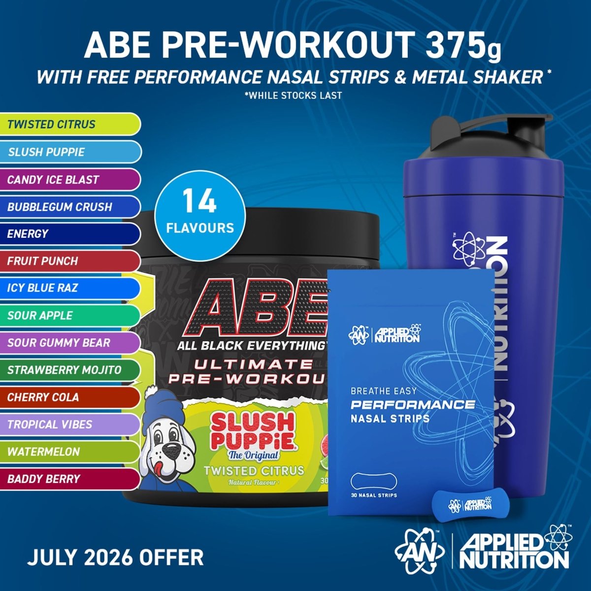 ABE All Black Everything - Extremely Potent Pre-Workout Powder