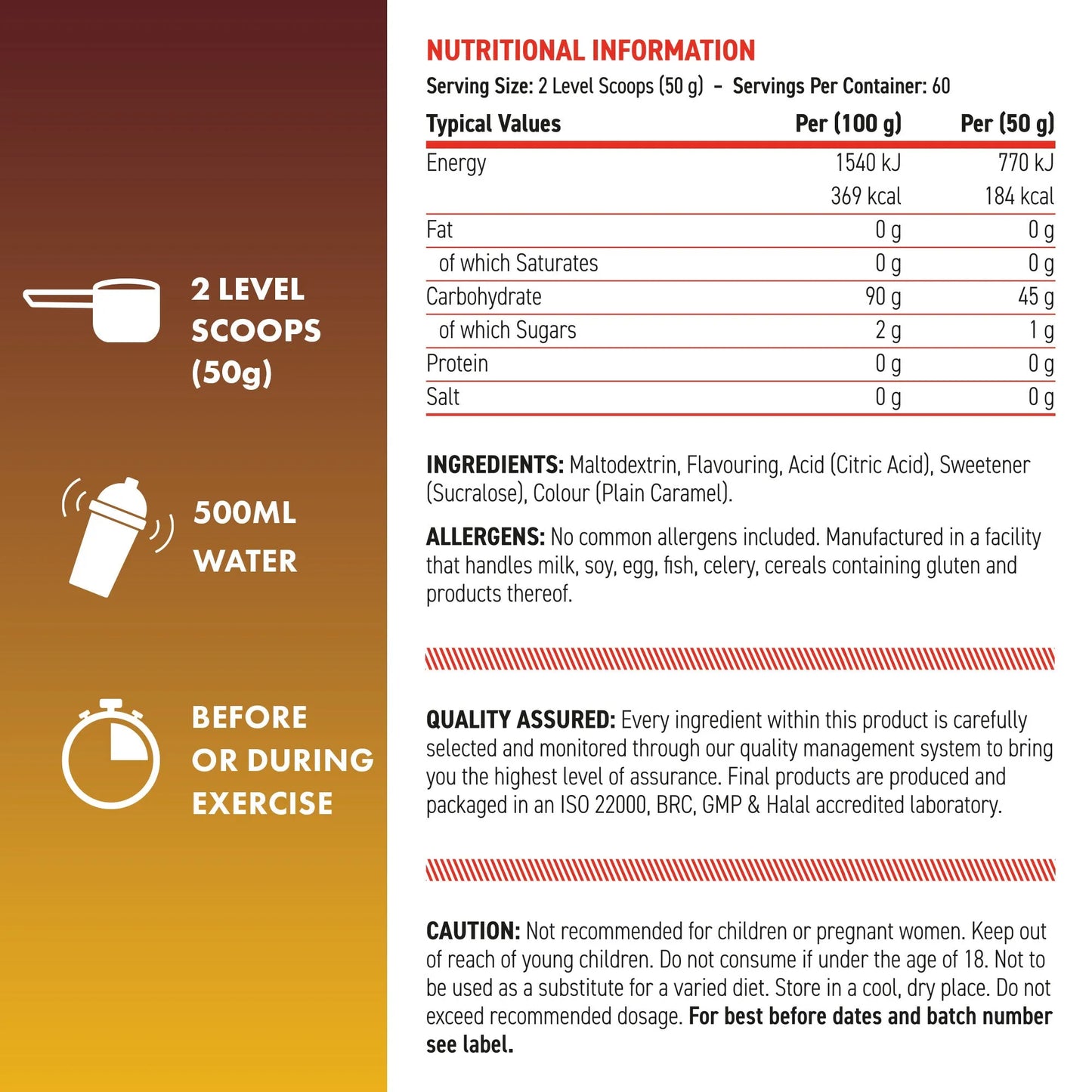 BodyFuel™ CarboFuel - Carbohydrate Powder