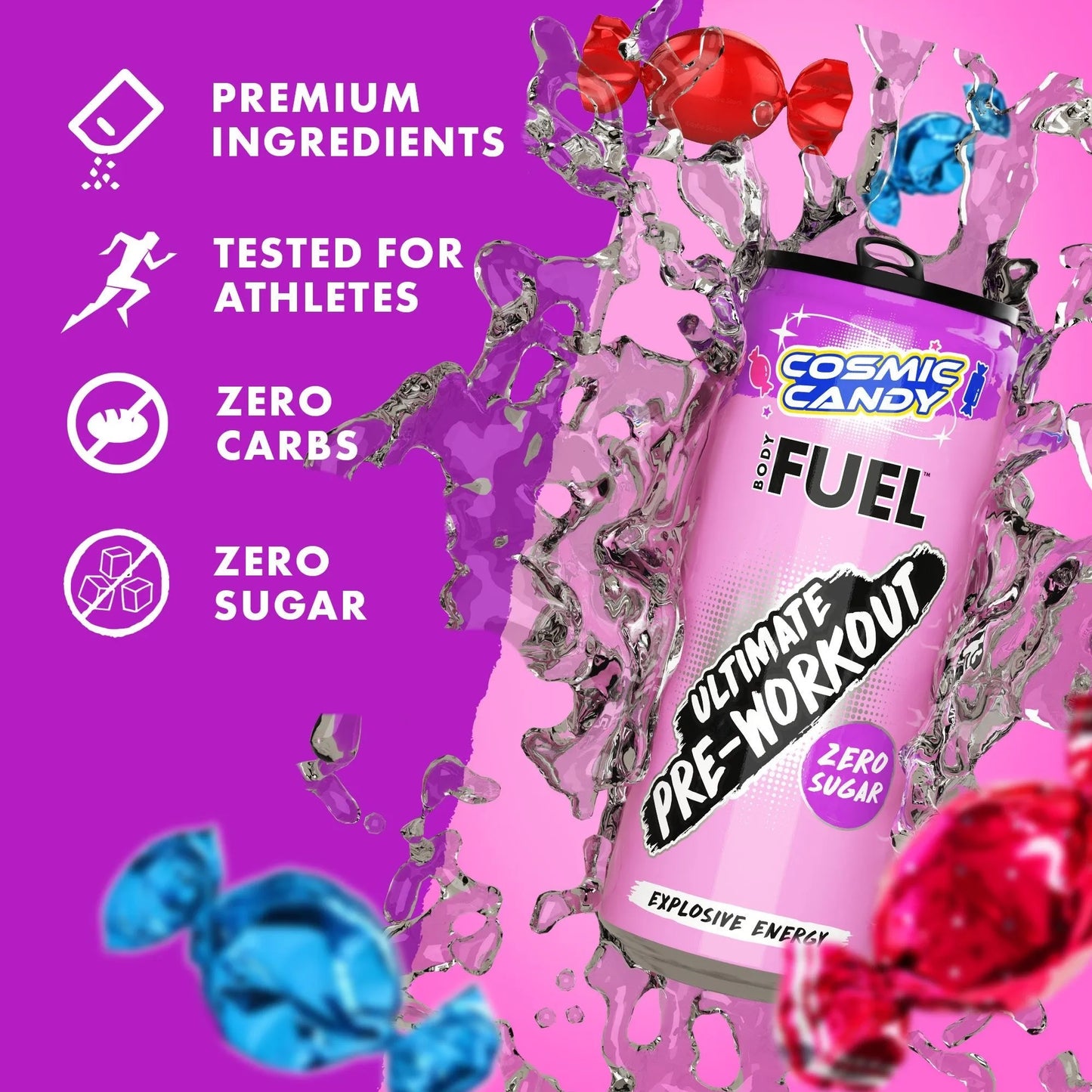 BODYFUEL™ Pre Workout Energy Drink 330ml