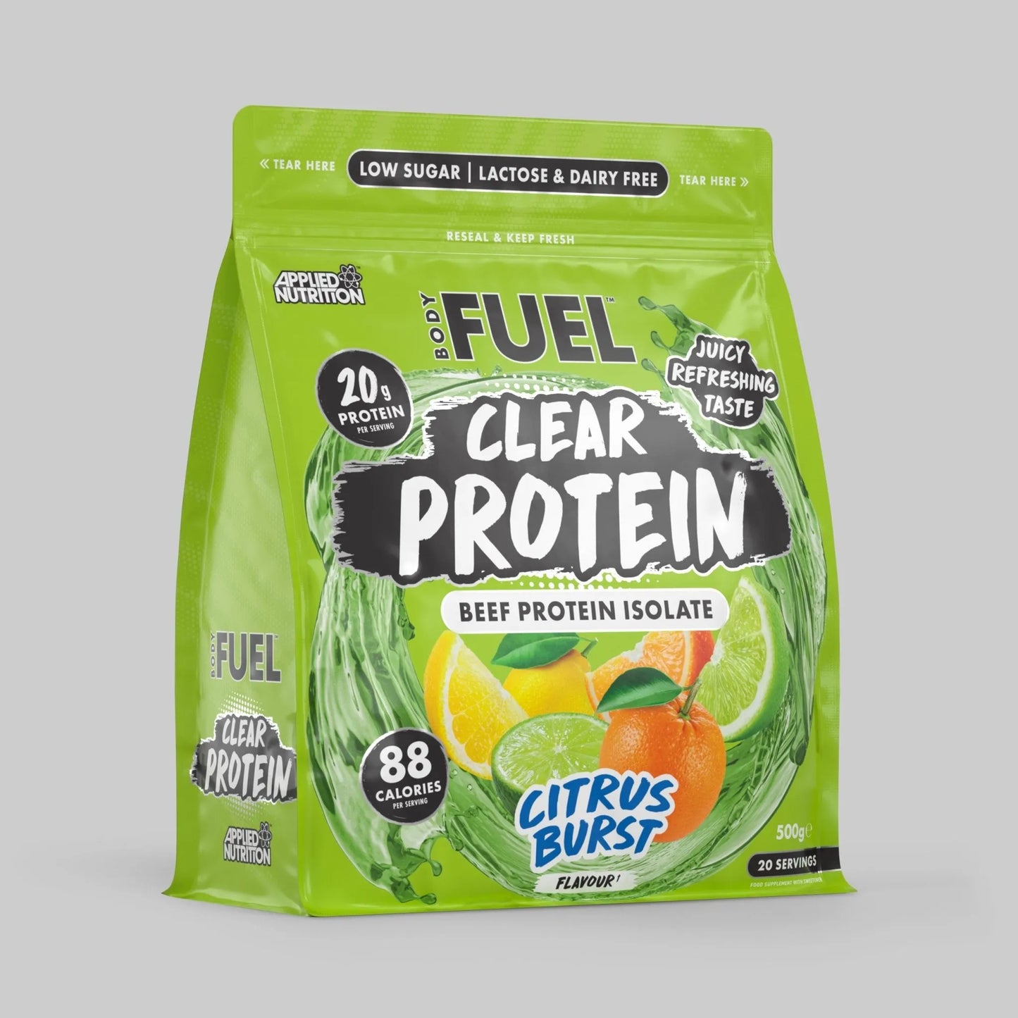 BODYFUEL Clear Beef Protein Isolate 500g (20 Servings)