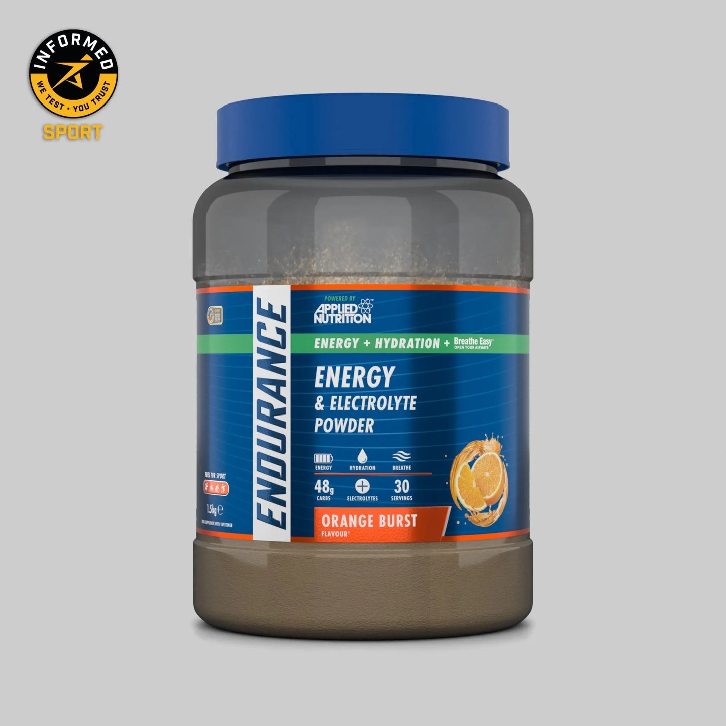 Endurance Breathe – energia és hidratáló por 1,5 kg (30 adag)