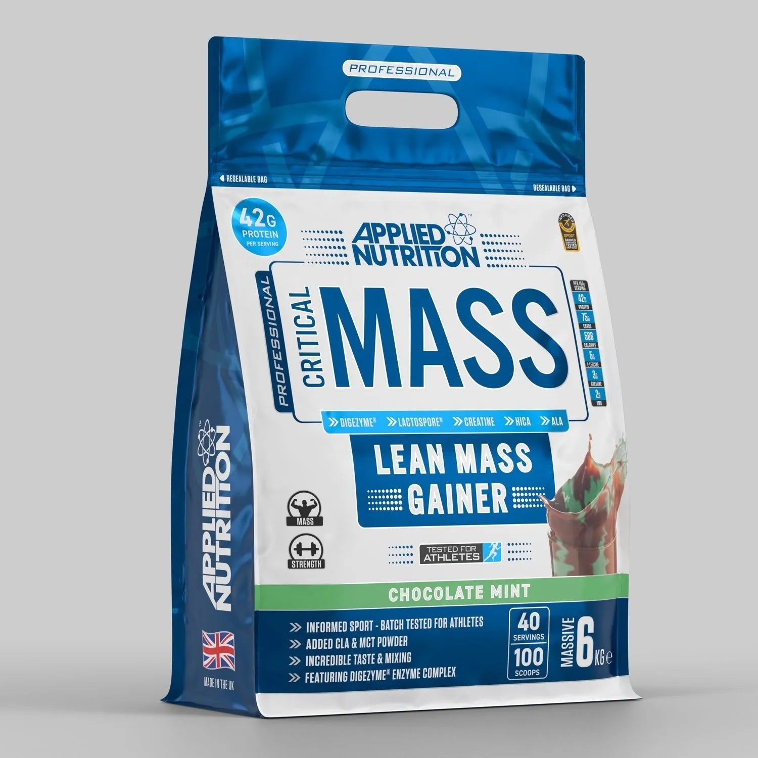 6kg Chocolate Mint Critical Lean Mass Gainer