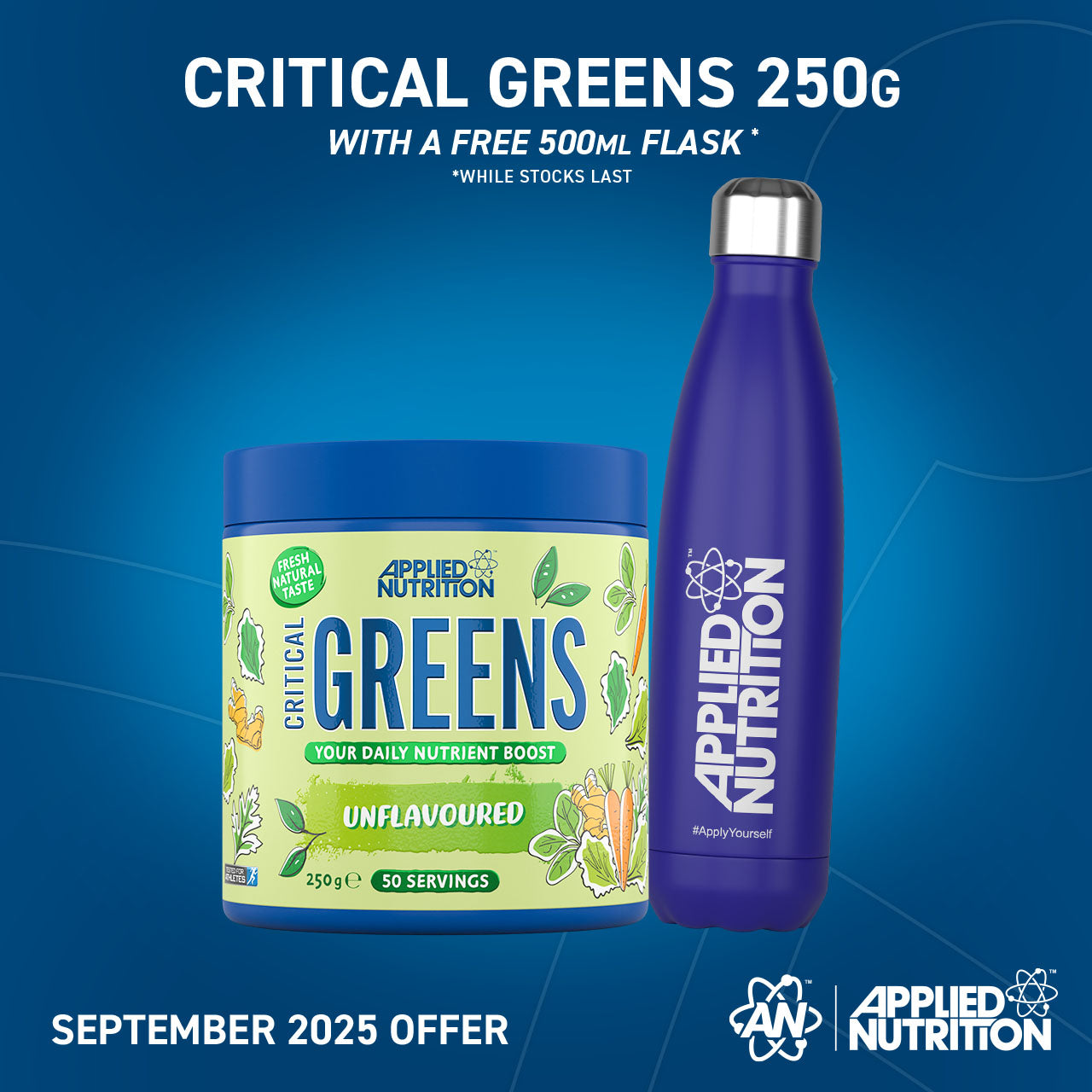 Critical Greens Powder (Unflavoured)