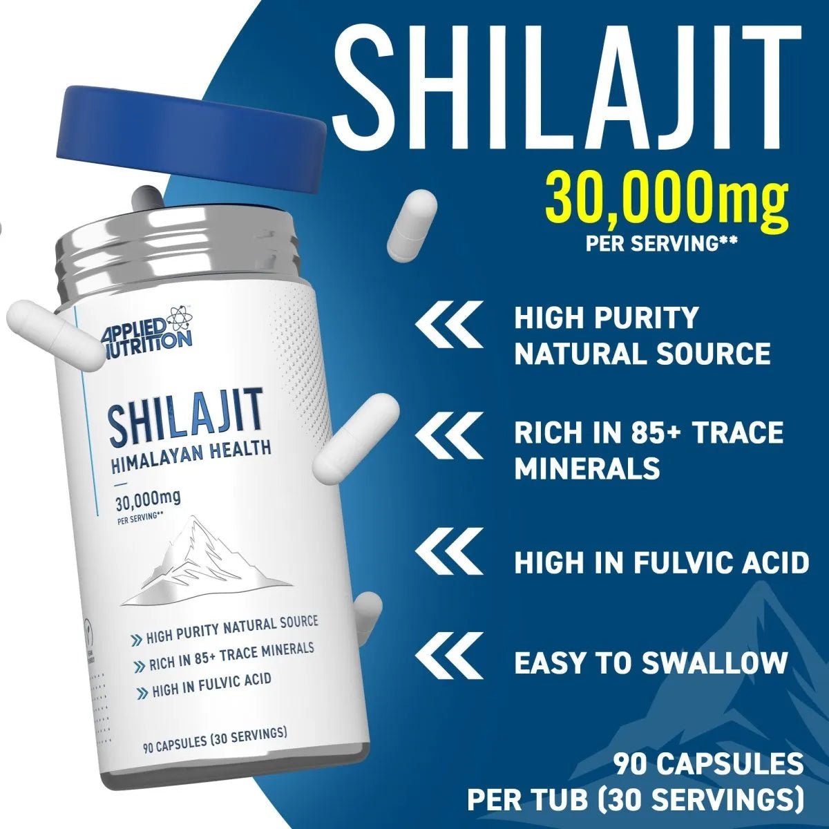 Tiszta Shilajit kapszula (90 kapszula)