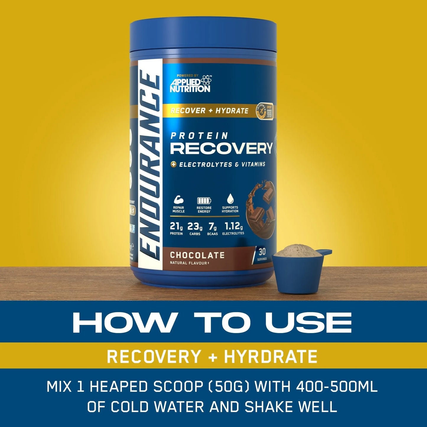 Endurance Recovery - Post Exercise Fuel 1.5kg (30 Servings)