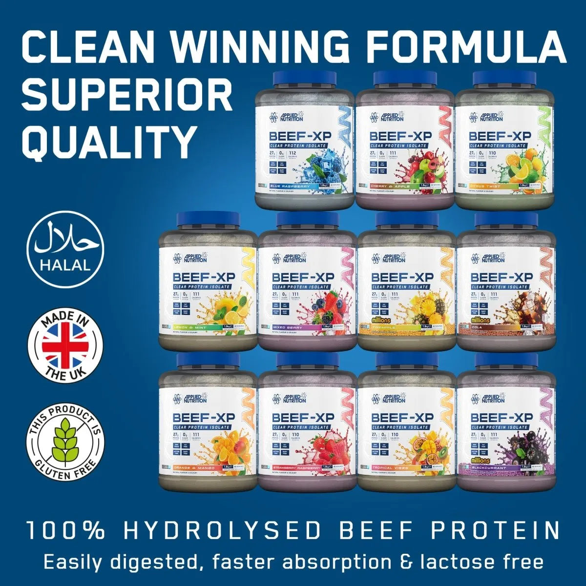 BEEF-XP Clear Beef Protein Isolate