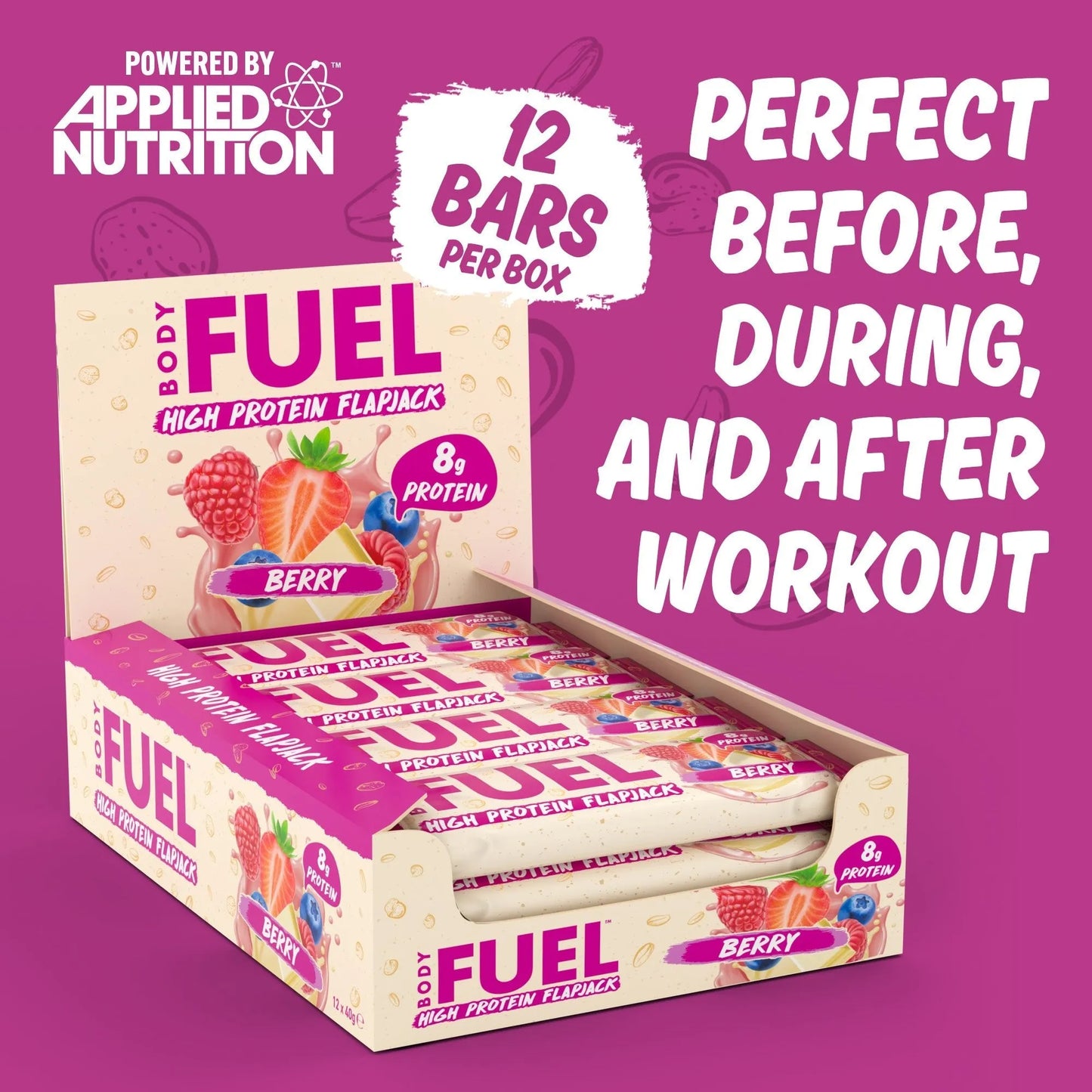 BODYFUEL™ High Protein Flapjack