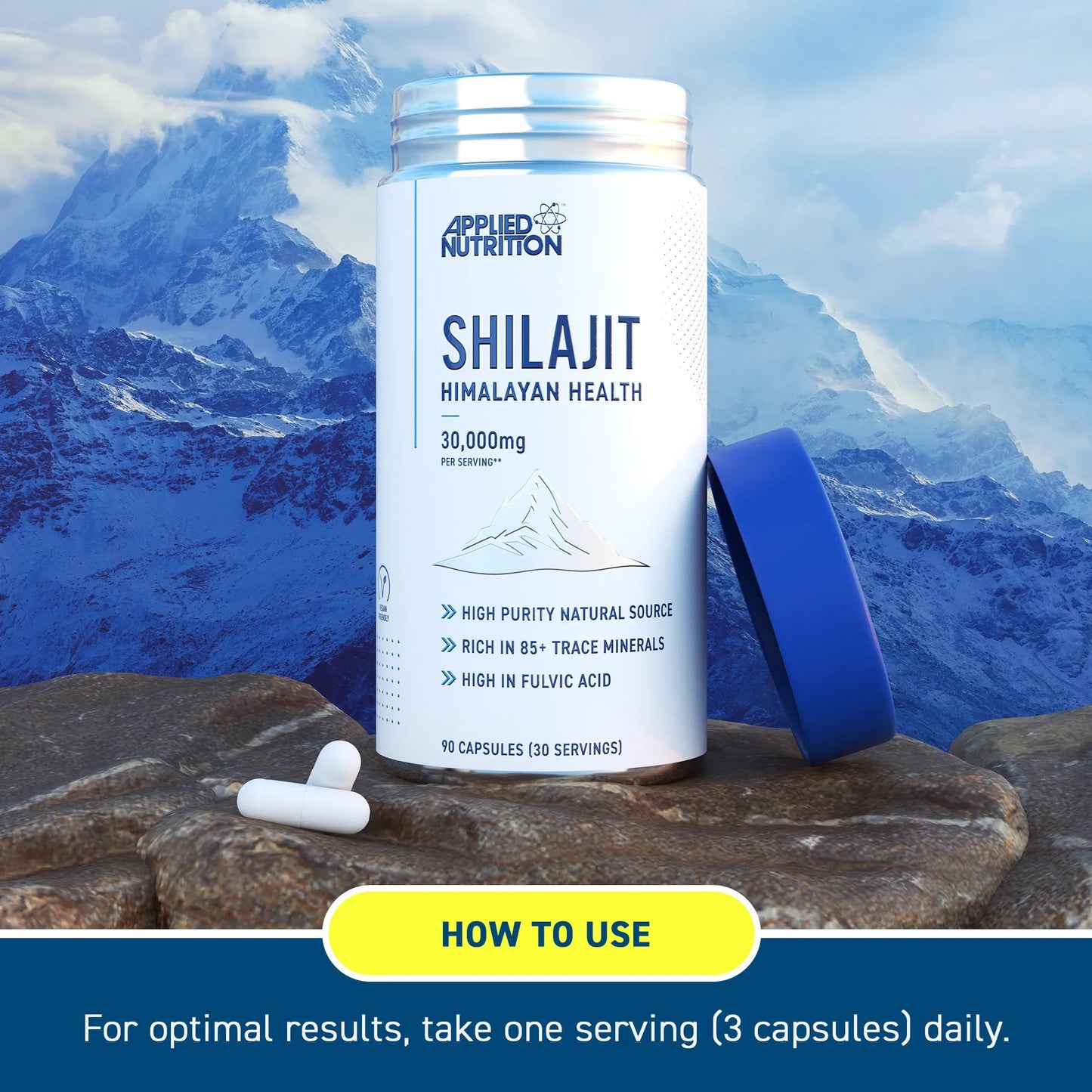 Tiszta Shilajit kapszula (90 kapszula)
