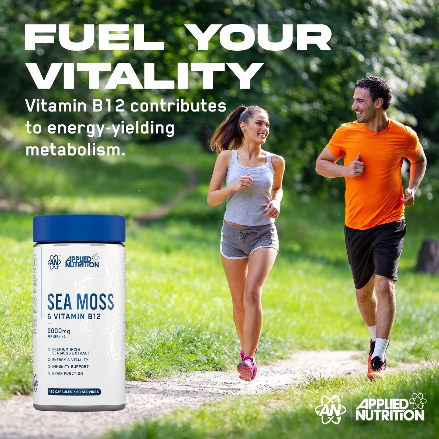 Sea Moss & Vitamin B12 Capsules
