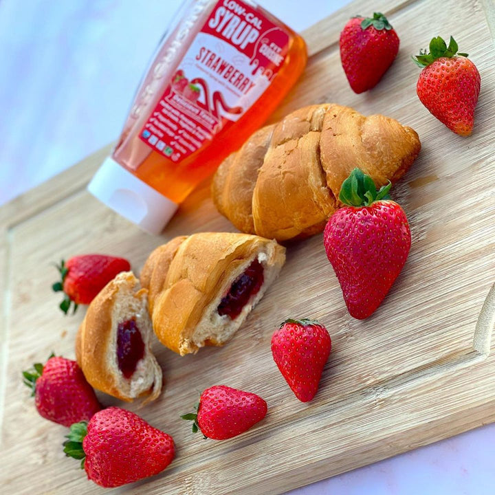 Strawberry Filled Croissants