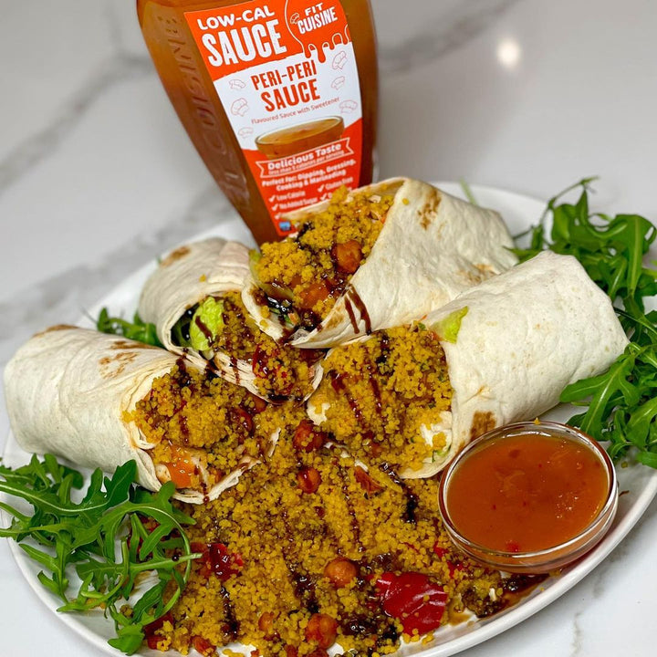 Peri-Peri Vegan Couscous Wraps