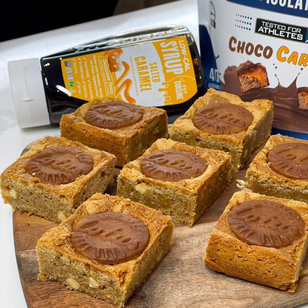 Biscoff Caramel Protein Bites