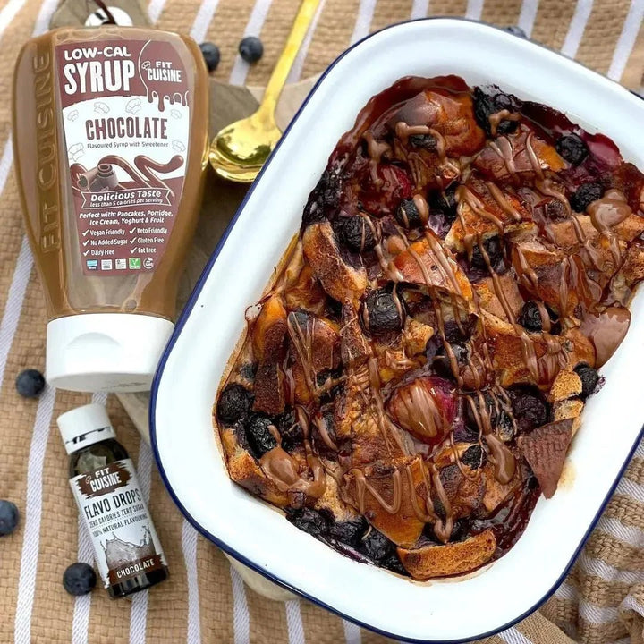 Chocolate Bagel Pudding