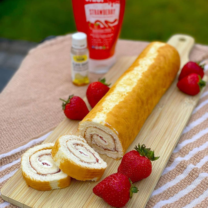 Strawberry Swiss Roll