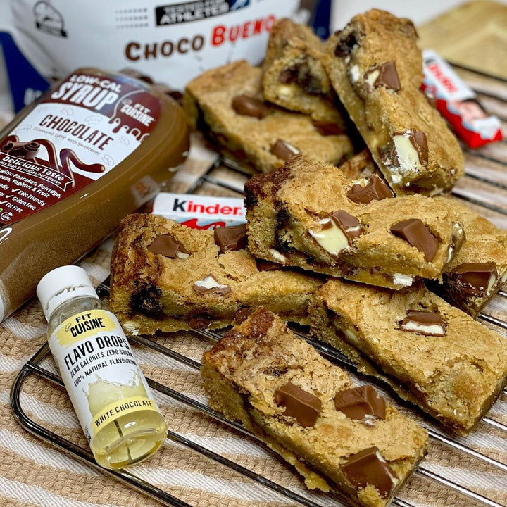 Kinder Dough Cookie Bars