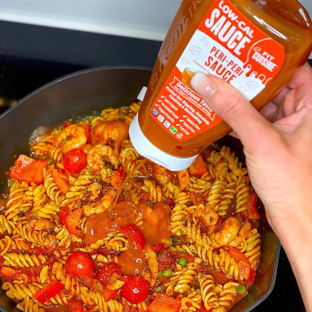 Creamy Peri Peri Prawn Pasta