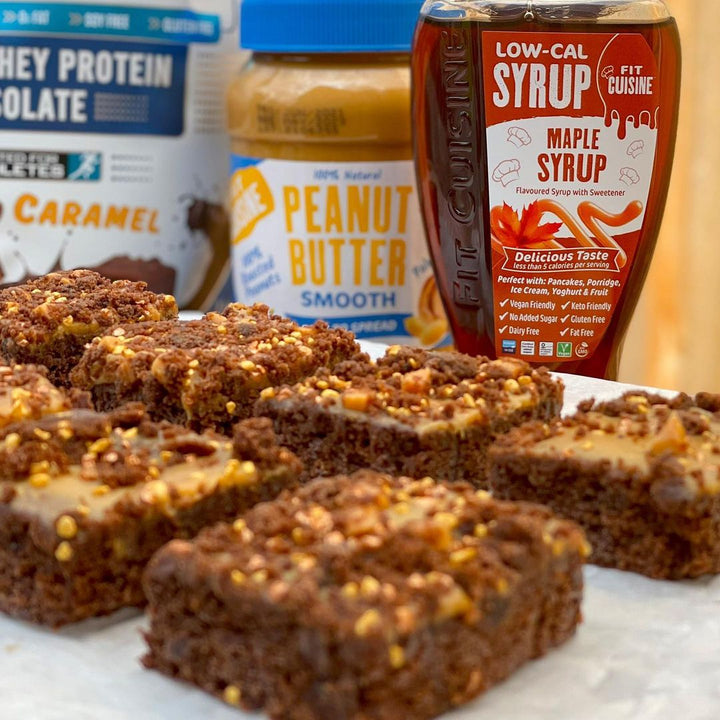 Peanut Butter Protein Brownies