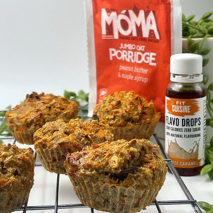 Carrot Cake Breakfast Muffins