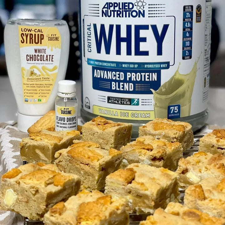 Custard Cream Blondies