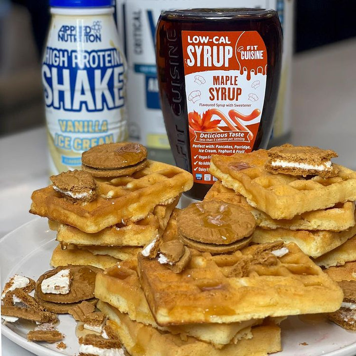 Biscoff Maple Waffles