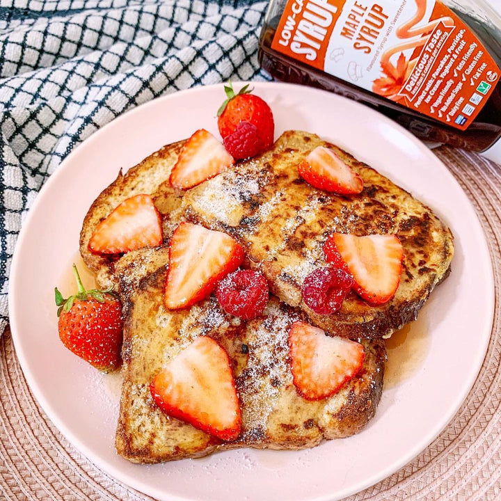 Protein French Toast 🍞🍓⁣