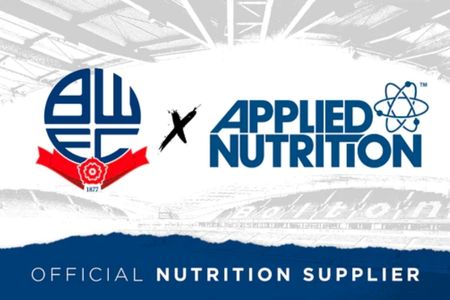 Applied Nutrition and Bolton Wanderers team up for Nutrition Partnership