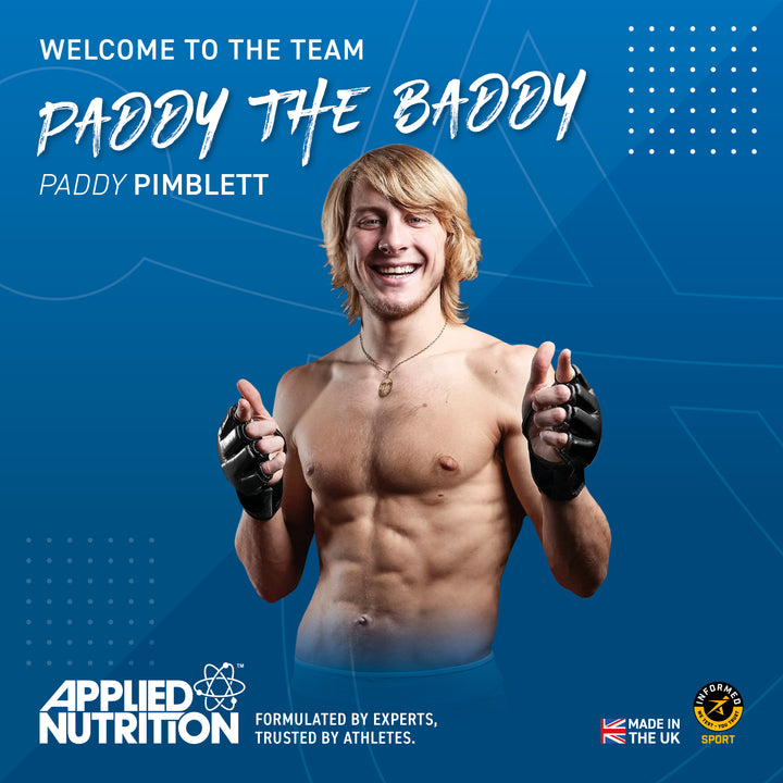 UFC Superstar Paddy ‘the Baddy’ Pimblett signs deal with Applied Nutrition