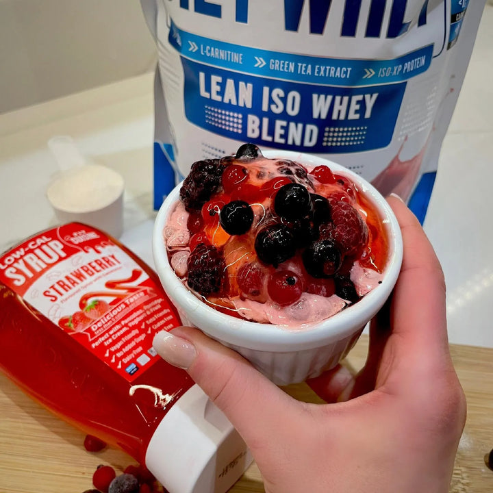 Strawberry Whey Ice Cream