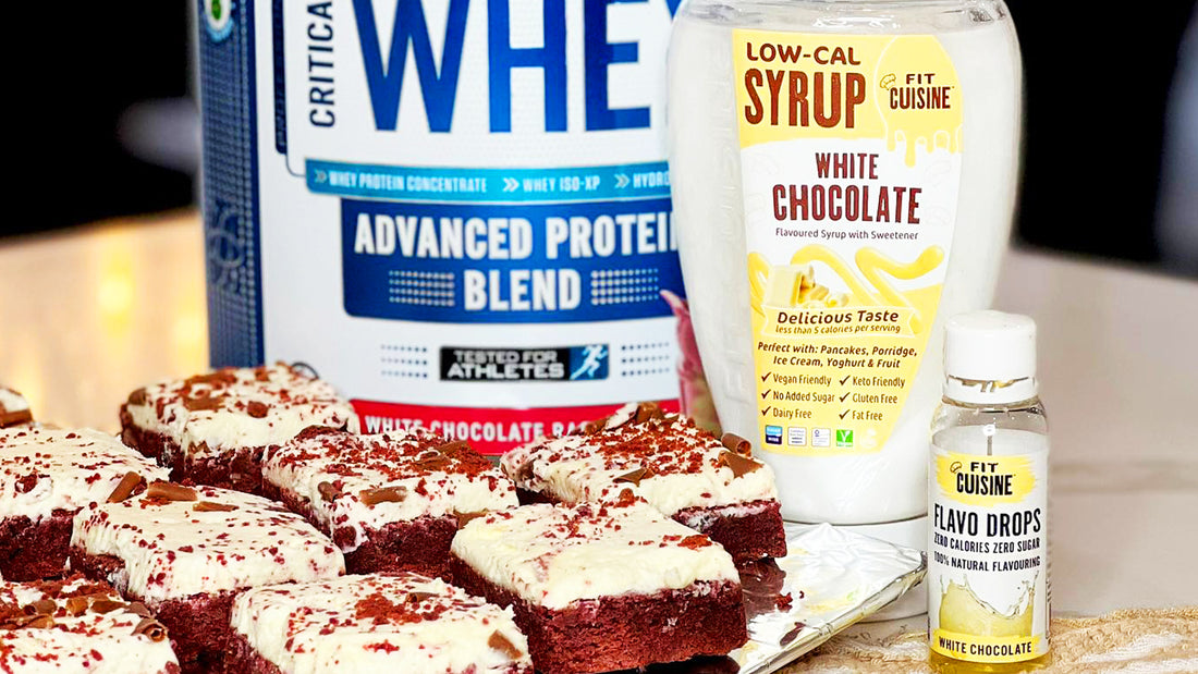 How To Make Red Velvet Protein Brownies