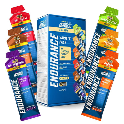 6 PACK - GEL ENDURANCE VARIETY - ENERGY
