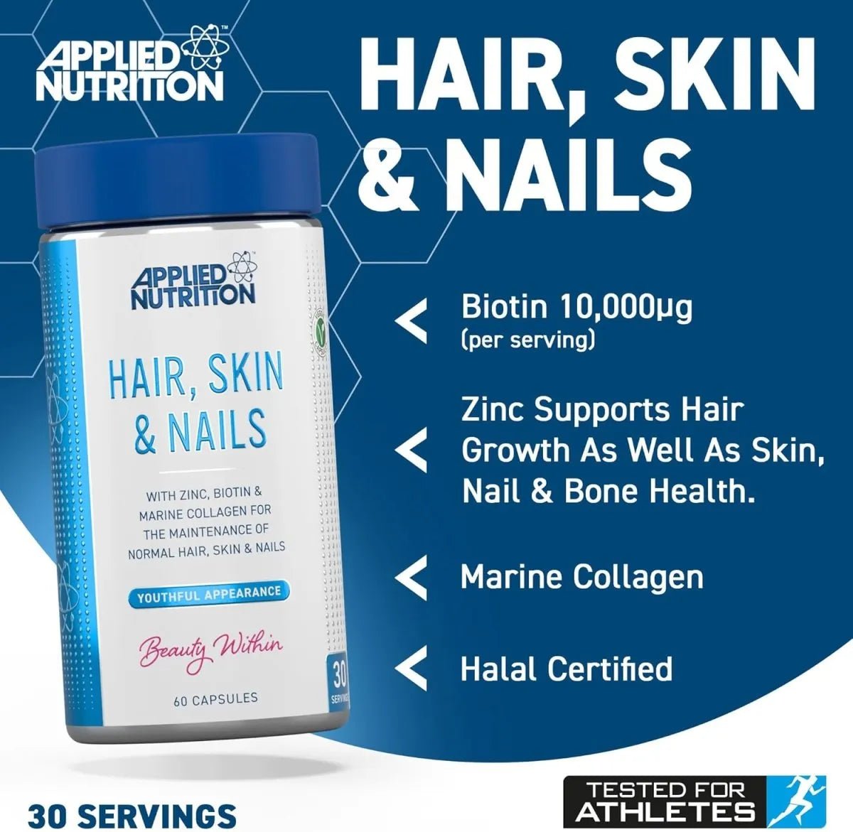Hair Skin and Nails Collagen Capsules