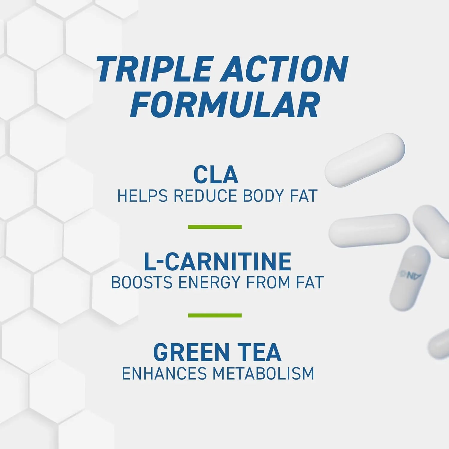 CLA + L-Carnitine & Green Tea Capsules Applied Nutrition plc CLA + L-Carnitine & Green Tea Capsules Applied Nutrition plc