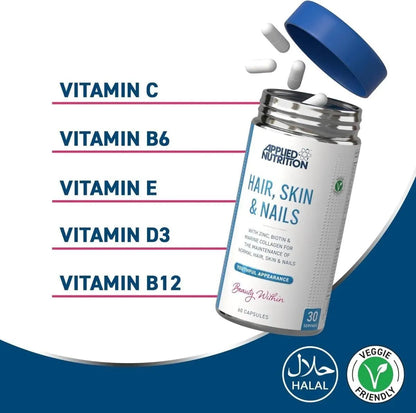 Hair Skin and Nails Collagen Capsules