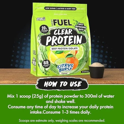 BODYFUEL Clear Beef Protein Isolate