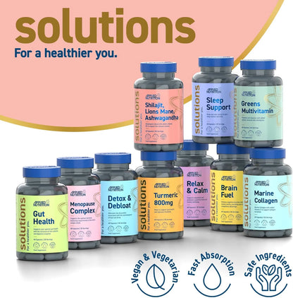 Shilajit, Lions Mane, Ashwagandha Capsules (60 Capsules)