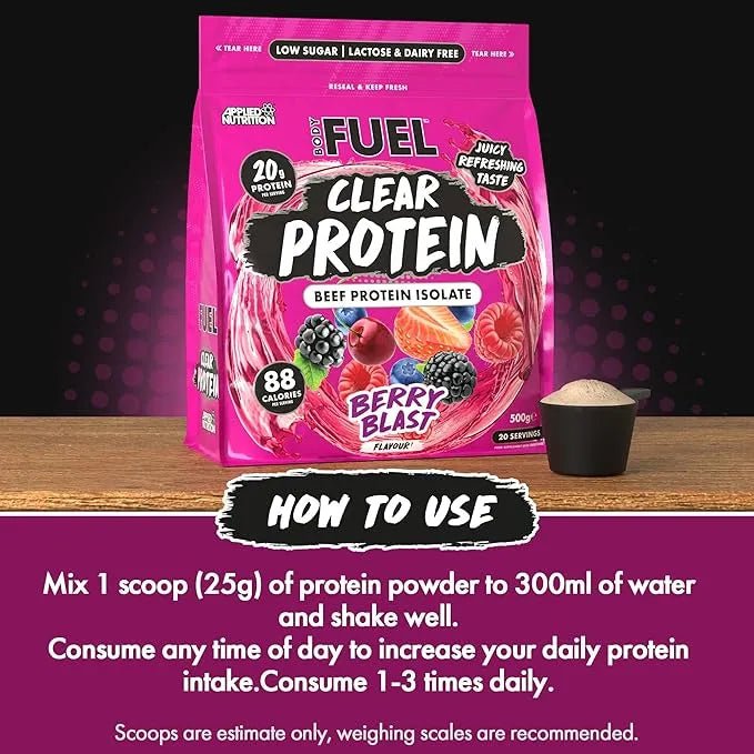 BODYFUEL Clear Beef Protein Isolate