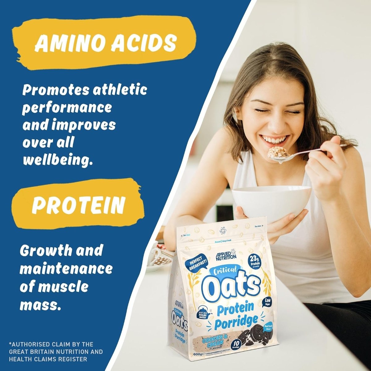 Critical Oats Protein Porridge