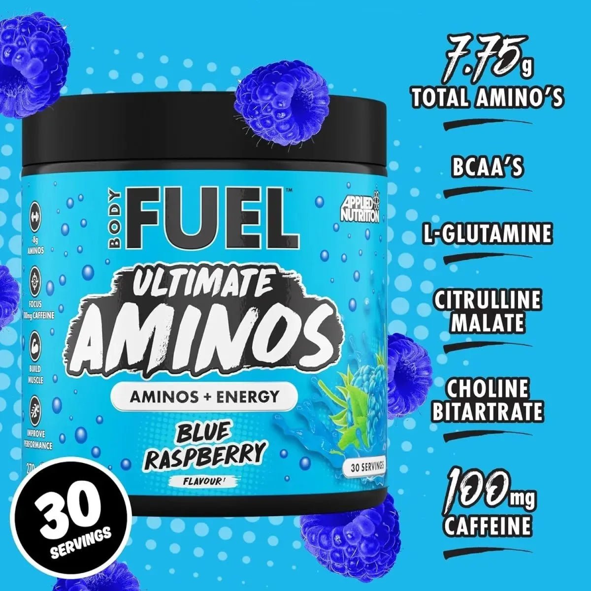 BodyFuel™ Ultimate Aminos 270 g (30 Portionen)