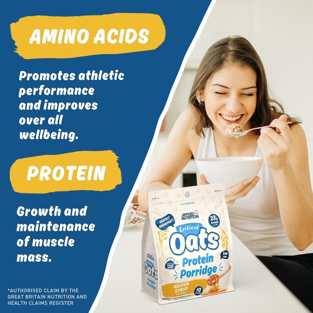 Critical Oats Protein Porridge