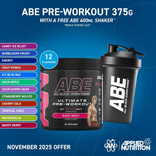 ABE All Black Everything - Extremely Potent Pre-Workout Powder