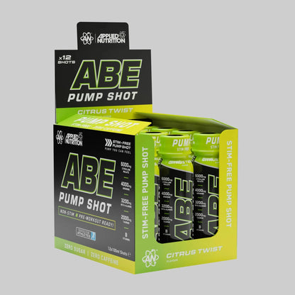 ABE Pump Pre Workout Shots - Stim Free