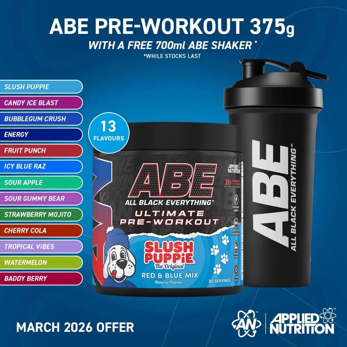 ABE All Black Everything - Extremely Potent Pre-Workout Powder
