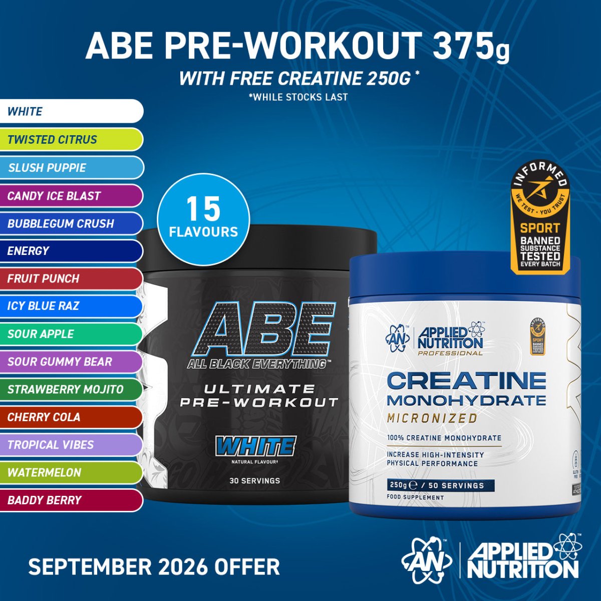 ABE All Black Everything - Extremely Potent Pre-Workout Powder