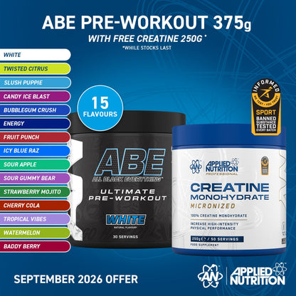 ABE All Black Everything - Extremely Potent Pre-Workout Powder
