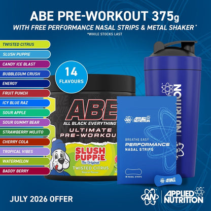 ABE All Black Everything - Polvo Preentrenamiento Extremadamente Potente
