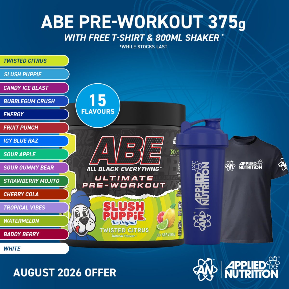ABE All Black Everything - Extremely Potent Pre-Workout Powder