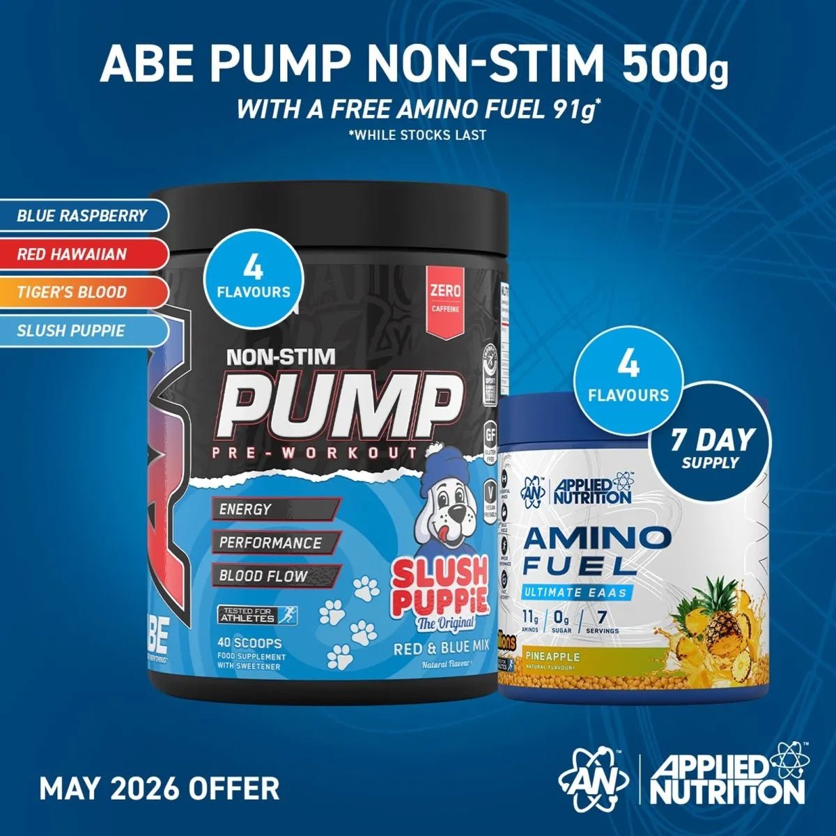 ABE Pump - Zero Stim Pre-Workout