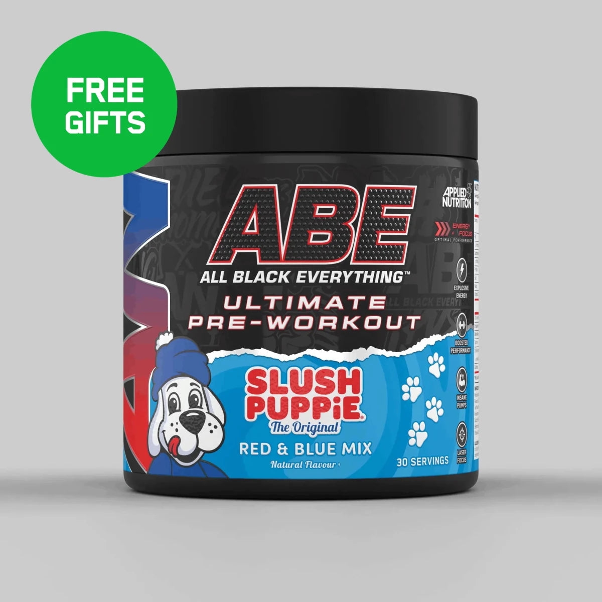 ABE Slush Puppie Red and Blue Mix