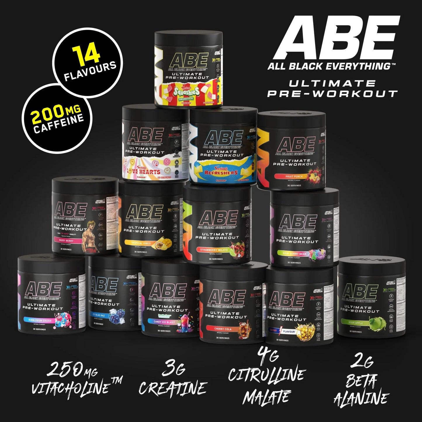 ABE All Black Everything - Extremely Potent Pre-Workout Powder ...